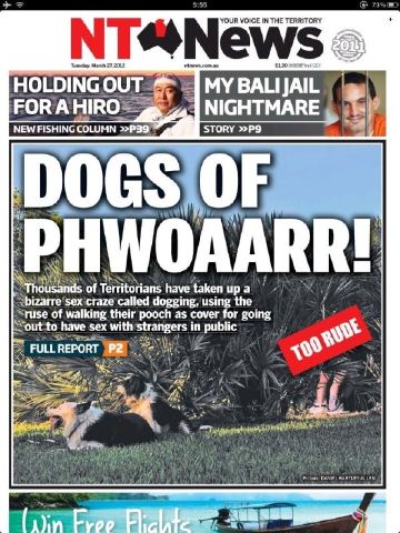 What a Croc!: Legendary front pages from the NT News by 